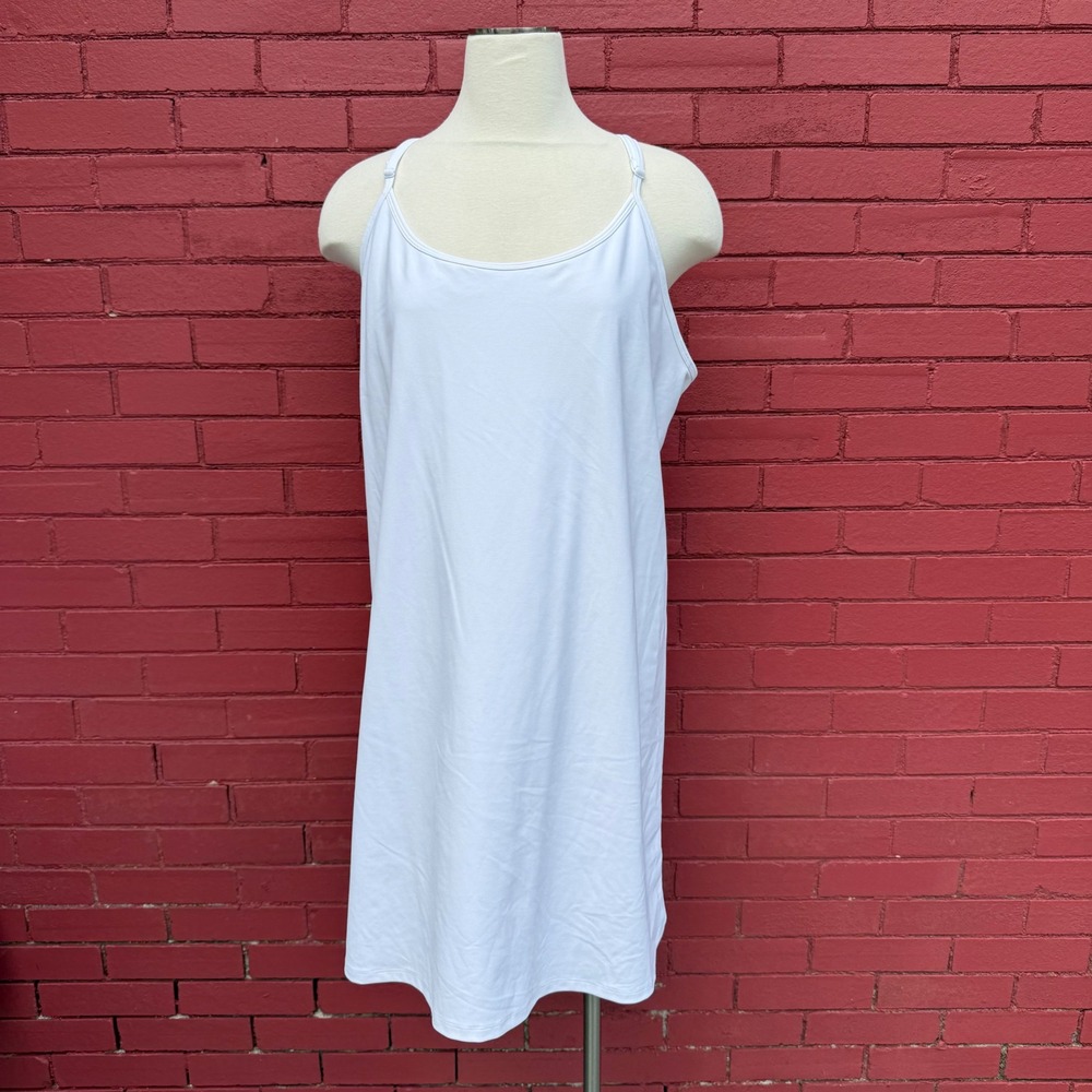 Old‎ Navy Active Powersoft Go-Dry White Racerback Athletic Dress Womens XXL